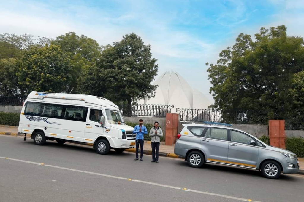 RTS Fleet at Lotus Temple Delhi